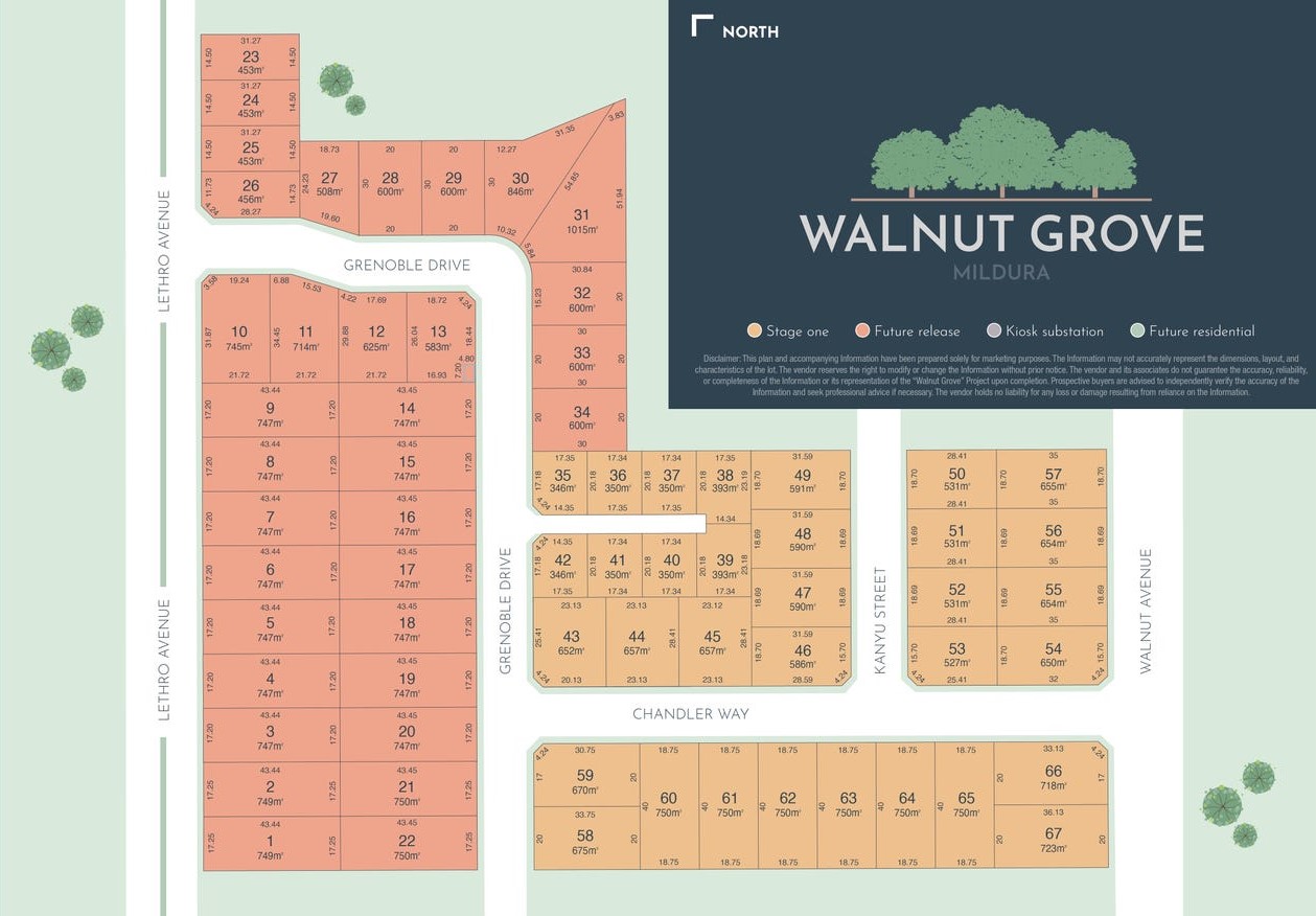 [Land for Sale] Walnut Grove Estate, Mildura OpenLot